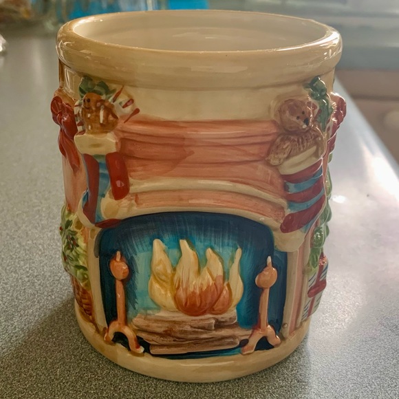 Large Susan Winget Christmas | Certified International ceramic mug - Picture 3 of 7